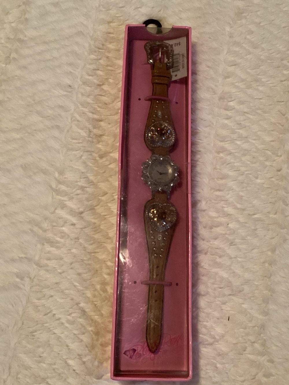 Blazin Roxx NWT Women’s Western Style Heart Rhinestone Wrist Watch